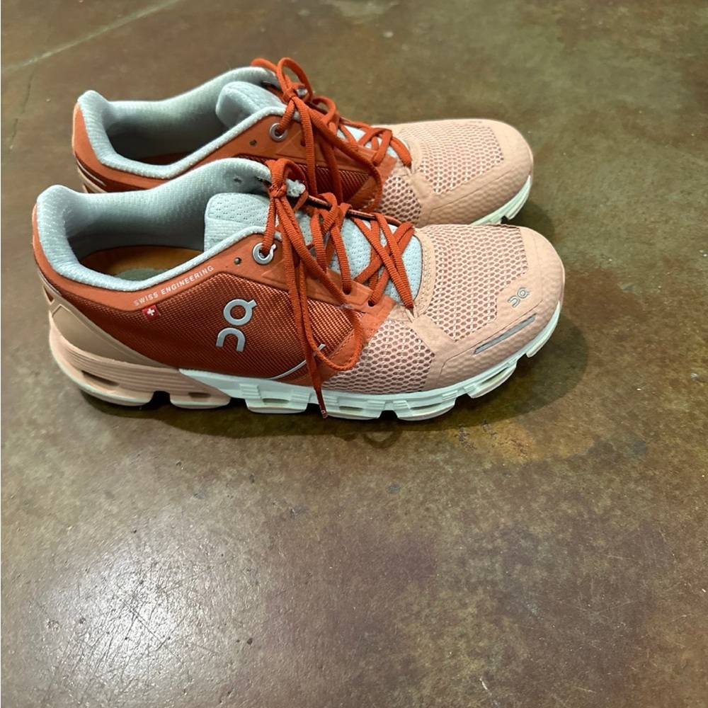 On cloud shoes